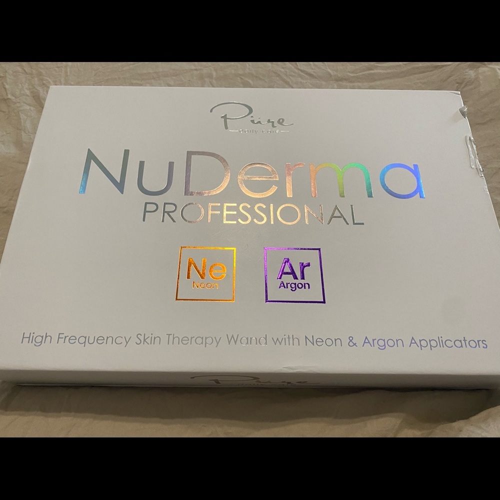 NuDerma Professional High Frequency Skin Therapy Wand